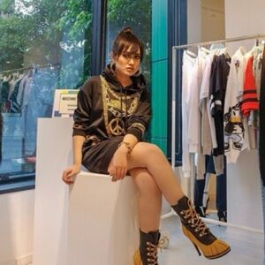 Moschino X HM sweater dress